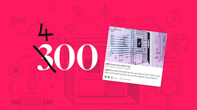 Unsolicited #SEO tips