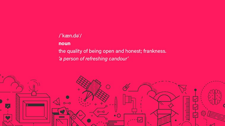 candour definition – the quality of being open and honest; frankness