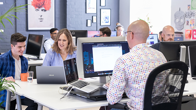 The Candour team at work