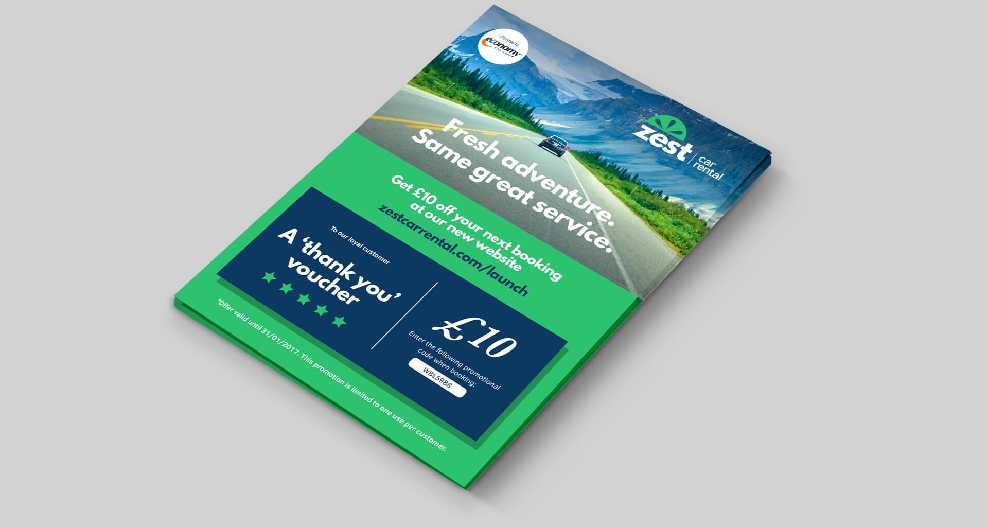 Zest Car Rental // Candour